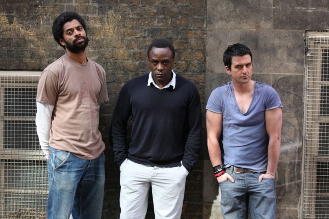 Photo Flash: Ariyon Bakare, Karl Collins and Eugene O'Hare Star In RIFF RAFF  Image