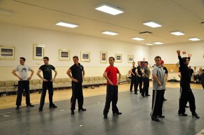 Padraic Moyles with Cast Members Photo