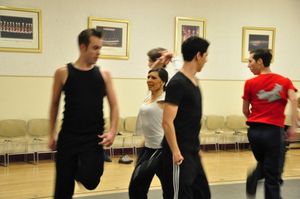 Rocio Montoya with Irish Troupe Dancers @ BroadwayWorld Rocio Montoya with Irish Troupe Dancers Photo