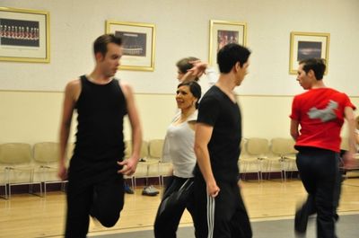 Rocio Montoya with Irish Troupe Dancers Photo