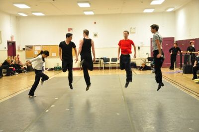 Rocio Montoya with Irish Troupe Dancers Photo