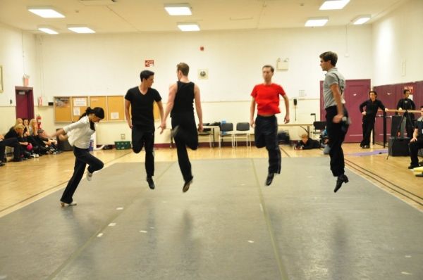 Rocio Montoya with Irish Troupe Dancers Photo