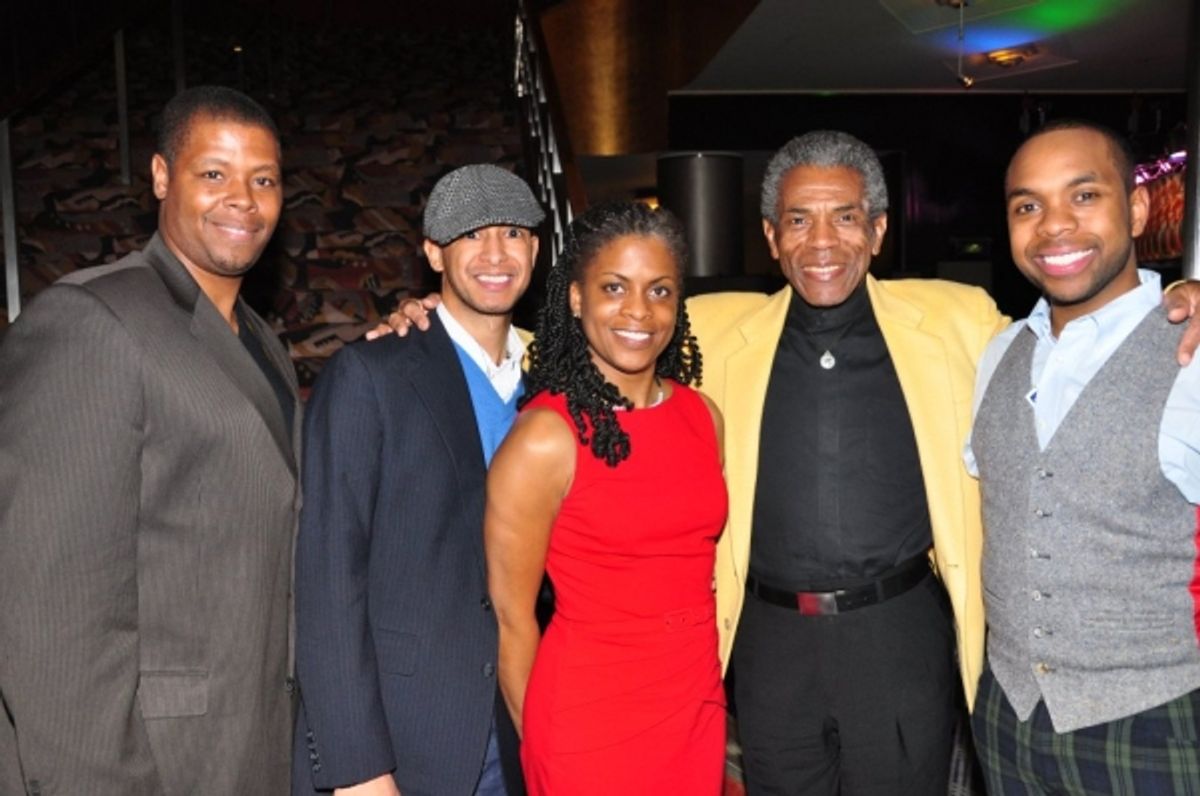 Troy Blackwell-Cook, Kelly Isaac, Karen Calloway William, Andre de Shields, Jason E. Bernard at 