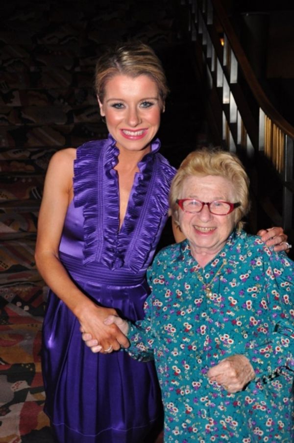 Melissa Convery with Dr. Ruth Photo