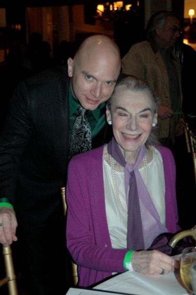 Michael Cerveris and Marian Seldes Photo