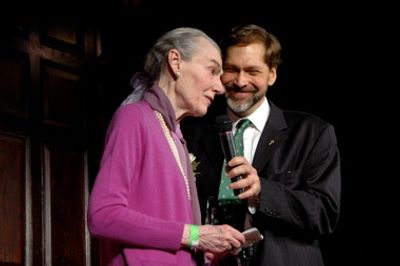 Marian Seldes and David Staller Photo