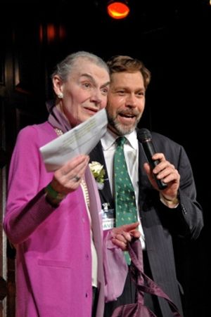 Marian Seldes and David Staller Photo