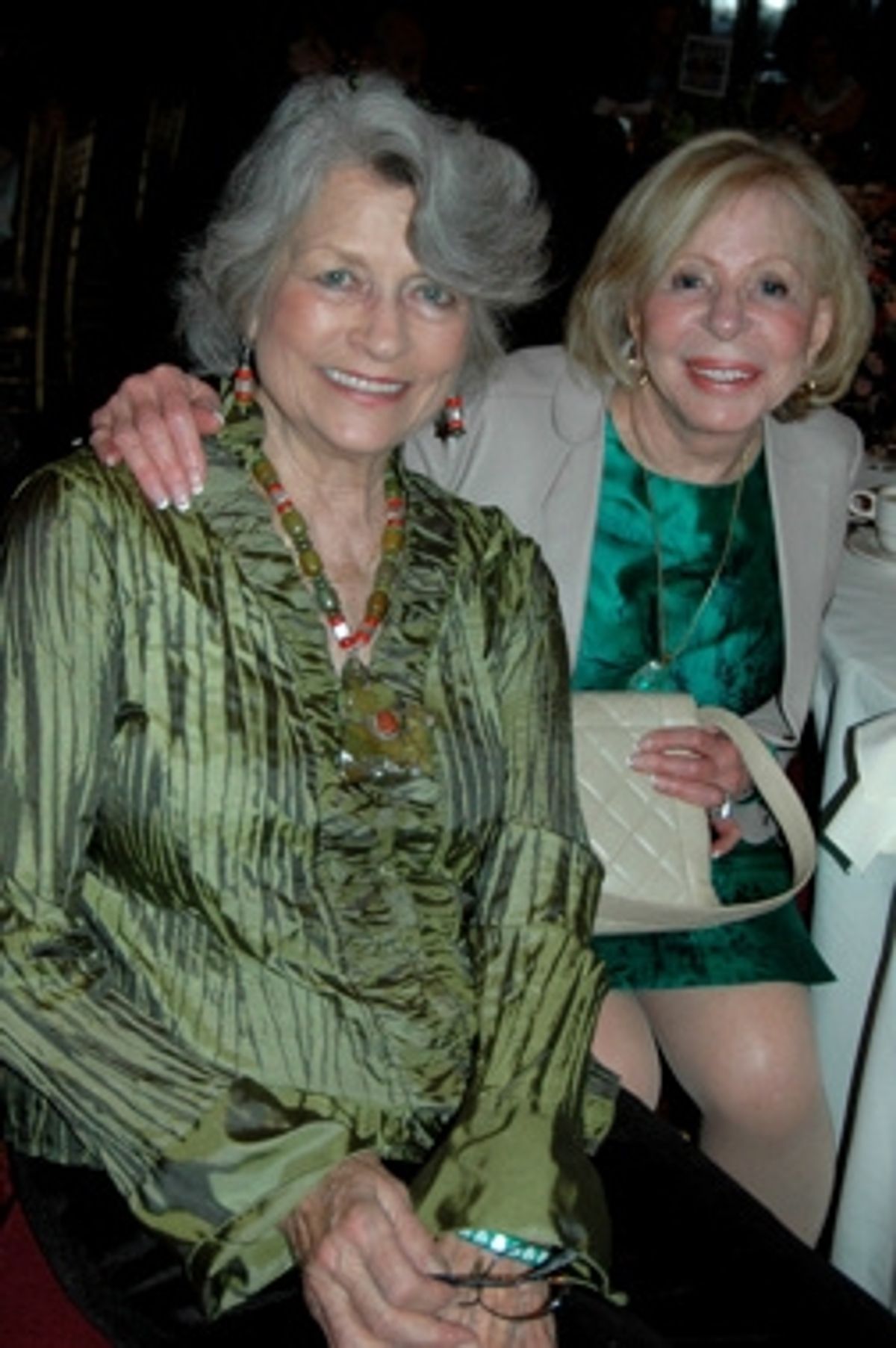 Louise Hirschfeld and Anita Jaffe at 
