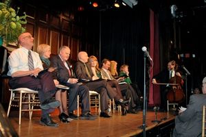 The Cast and Audience with David Staller on Cello lead the audience in Danny Boy Photo