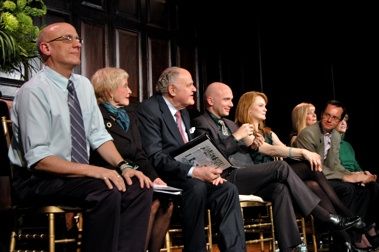 Tom Viola, Jane Powell, George S. Irving, Michael Cerveris, Kate Baldwin, Michael Riedel