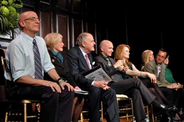 Tom Viola, Jane Powell, George S. Irving, Michael Cerveris, Kate Baldwin, Michael Rie Photo