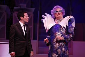 Michael Feinstein and Dame Edna Photo