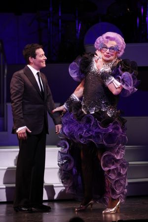 Michael Feinstein and Dame Edna Photo