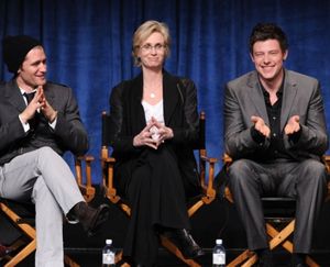 Matthew Morrison, Jane Lynch and Cory Monteith  Photo