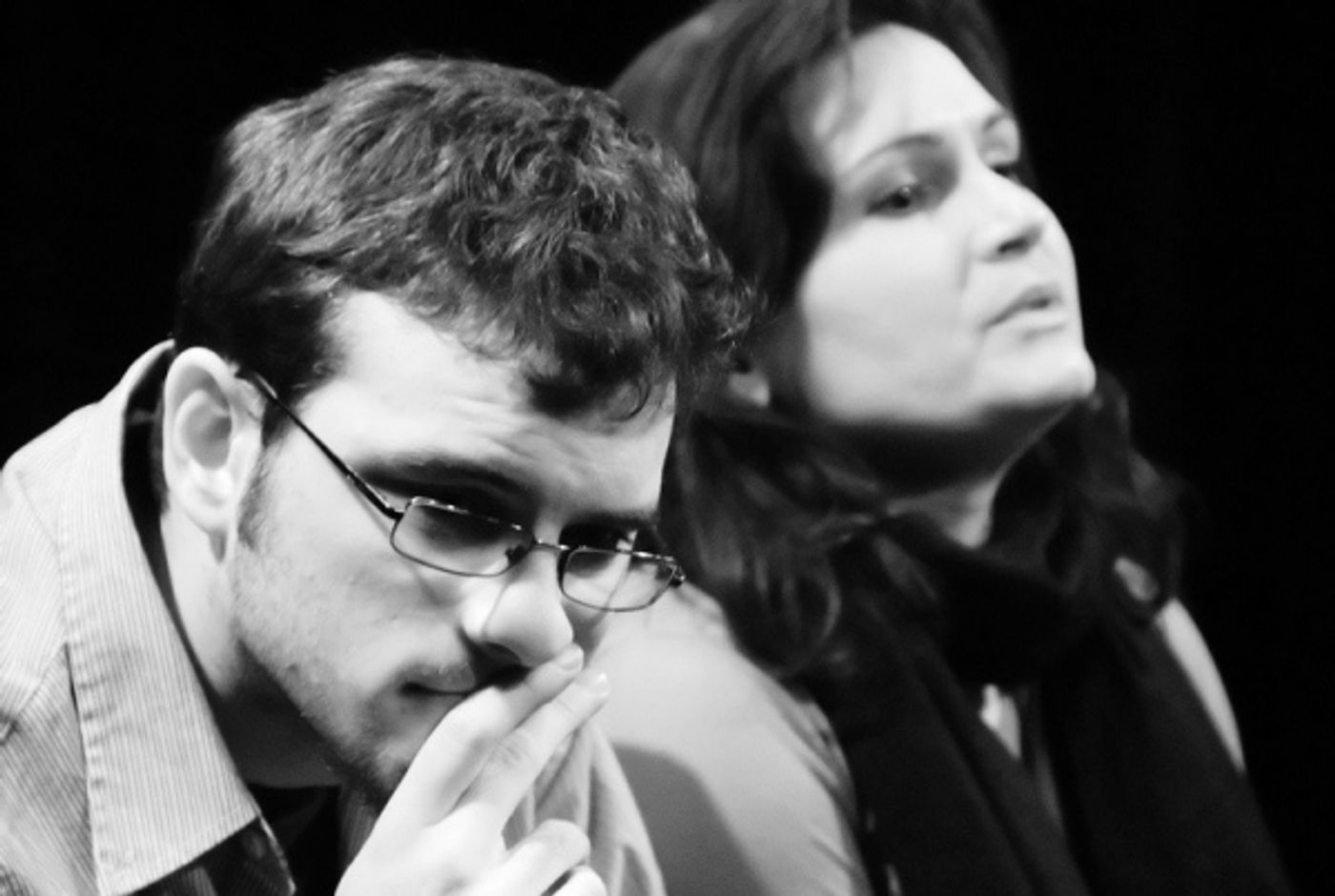 Photo Flash: A MEMORY, A MONOLOGUE, A RANT AND A PRAYER in Rehearsal; Runs 3/20 & 3/21  Image