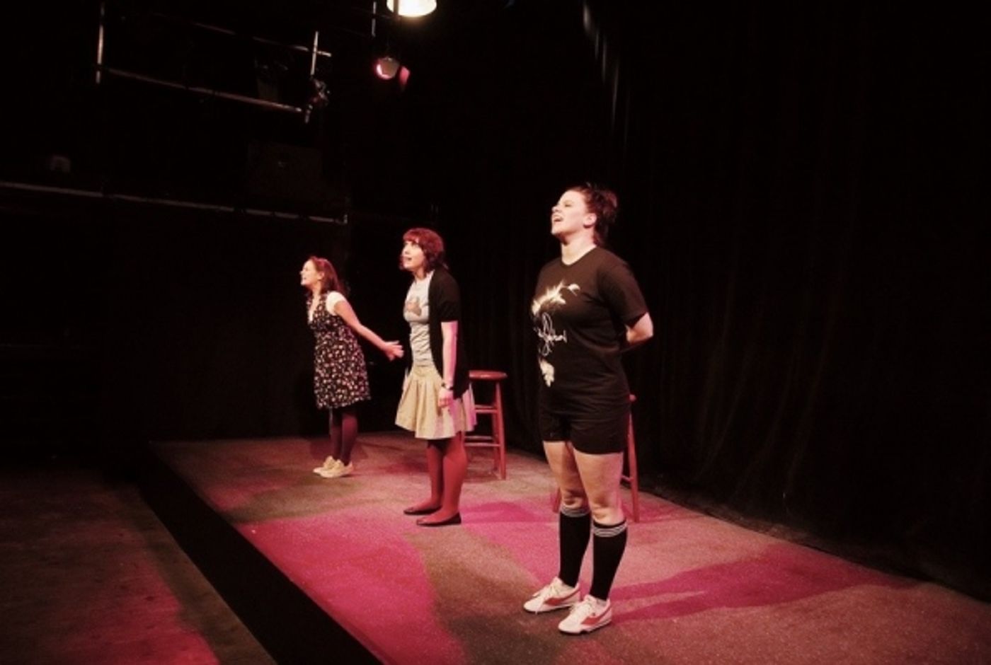 Photo Flash: A MEMORY, A MONOLOGUE, A RANT AND A PRAYER in Rehearsal; Runs 3/20 & 3/21  Image