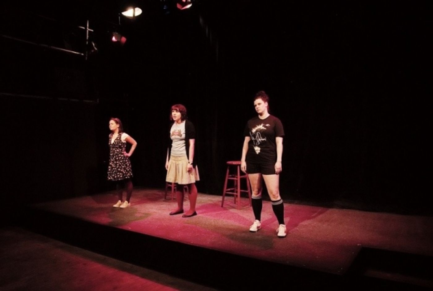 Photo Flash: A MEMORY, A MONOLOGUE, A RANT AND A PRAYER in Rehearsal; Runs 3/20 & 3/21  Image