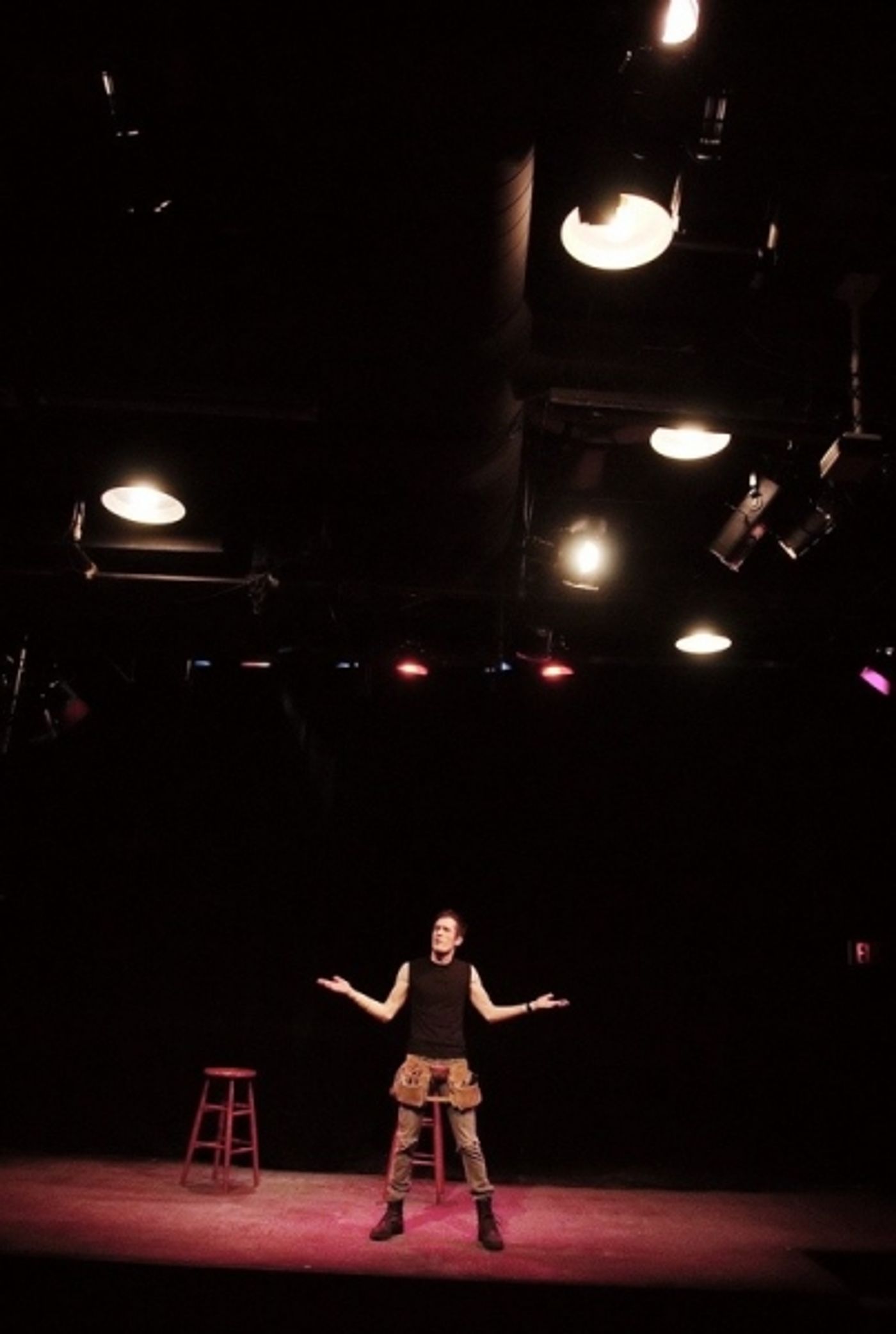 Photo Flash: A MEMORY, A MONOLOGUE, A RANT AND A PRAYER in Rehearsal; Runs 3/20 & 3/21  Image