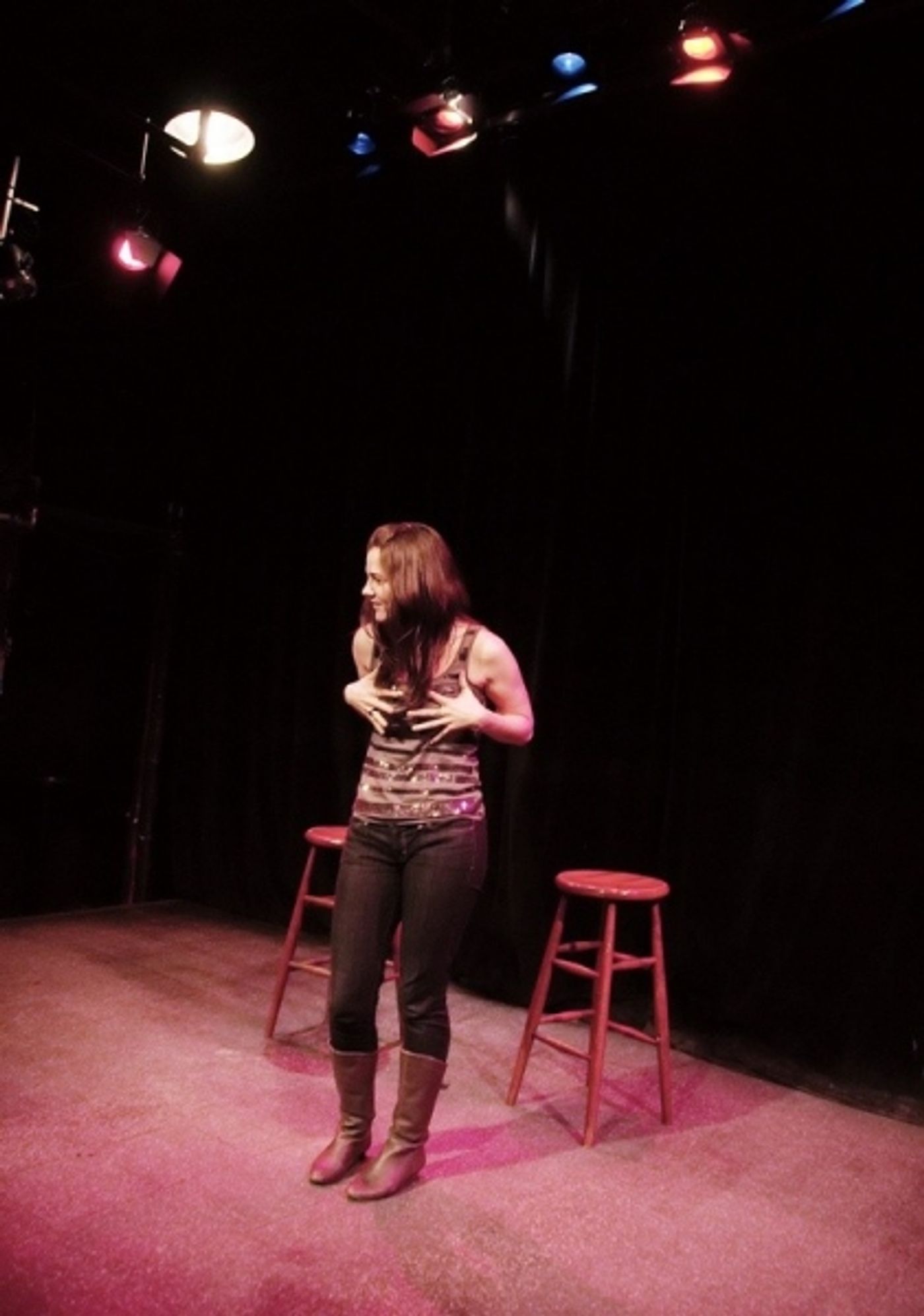 Photo Flash: A MEMORY, A MONOLOGUE, A RANT AND A PRAYER in Rehearsal; Runs 3/20 & 3/21  Image