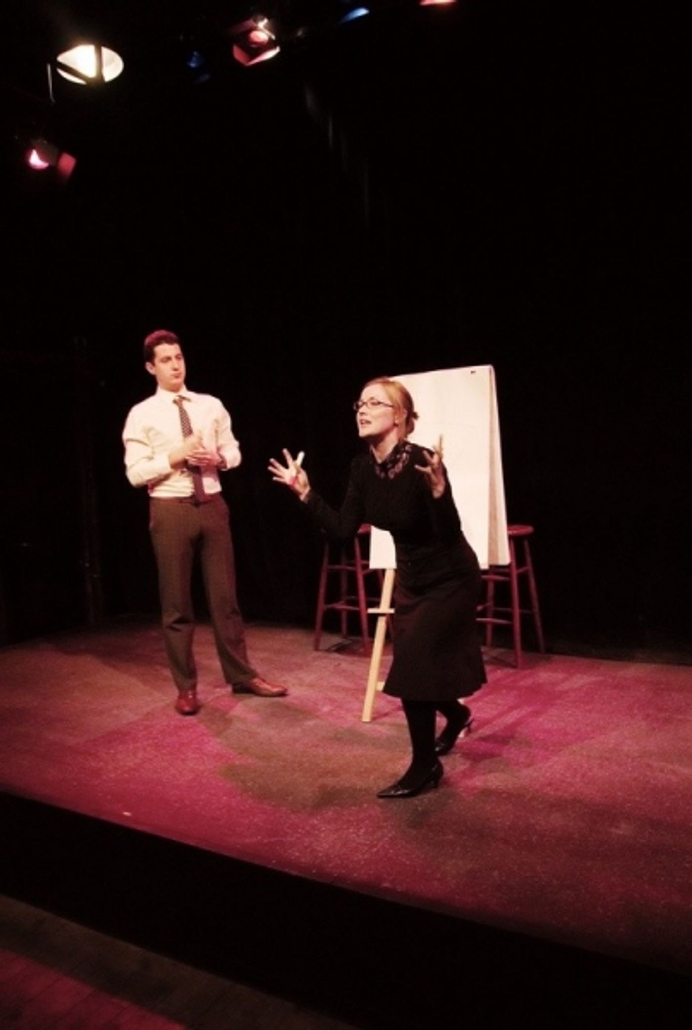 Photo Flash: A MEMORY, A MONOLOGUE, A RANT AND A PRAYER in Rehearsal; Runs 3/20 & 3/21  Image