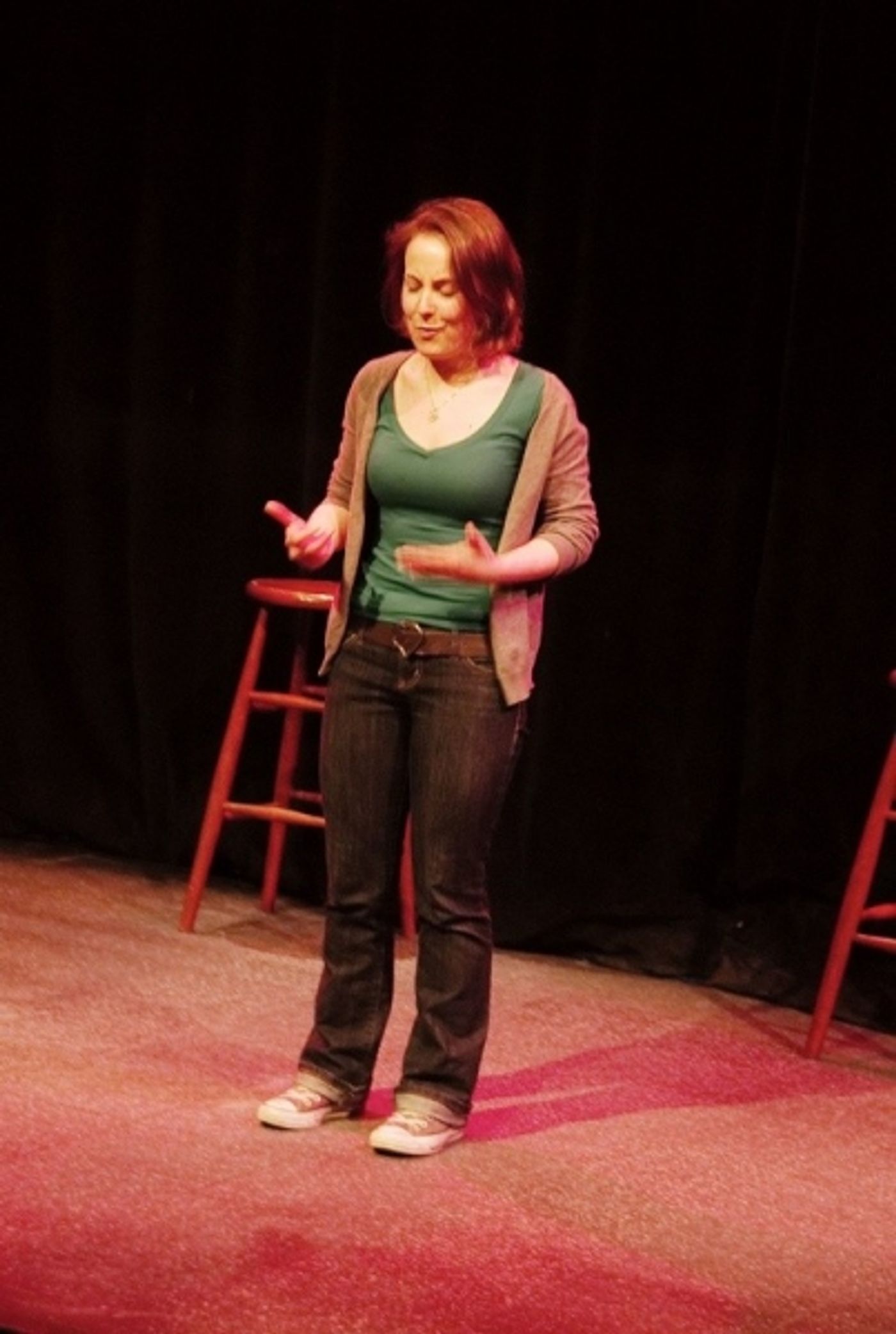 Photo Flash: A MEMORY, A MONOLOGUE, A RANT AND A PRAYER in Rehearsal; Runs 3/20 & 3/21  Image