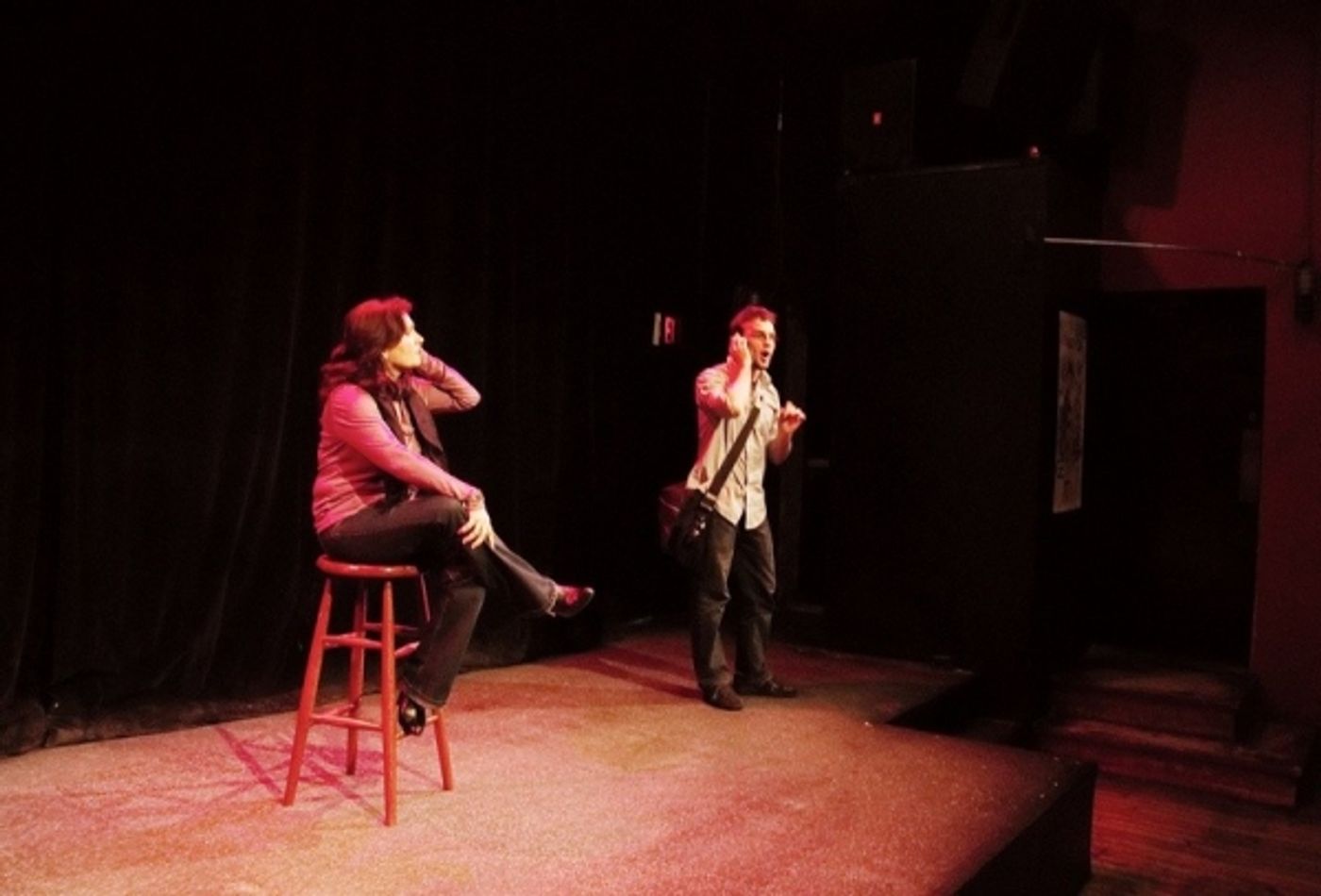 Photo Flash: A MEMORY, A MONOLOGUE, A RANT AND A PRAYER in Rehearsal; Runs 3/20 & 3/21  Image