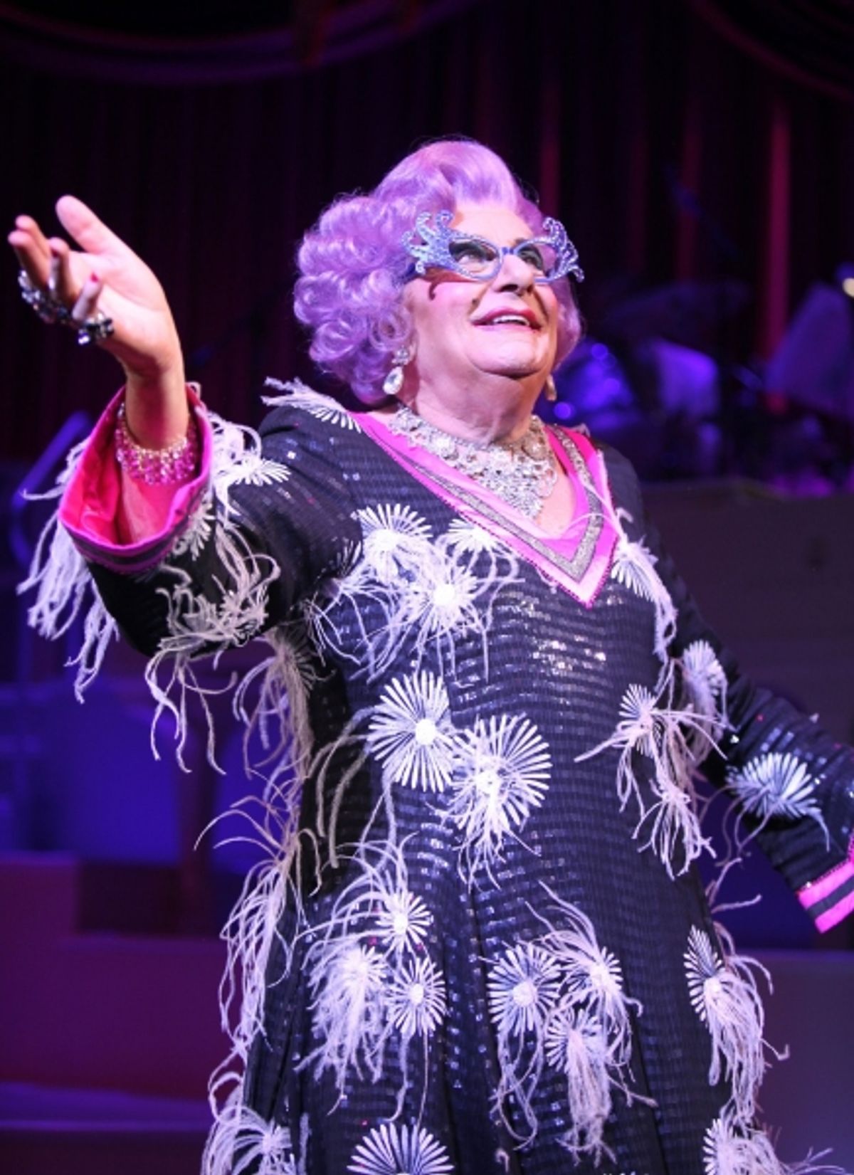 Dame Edna  at 