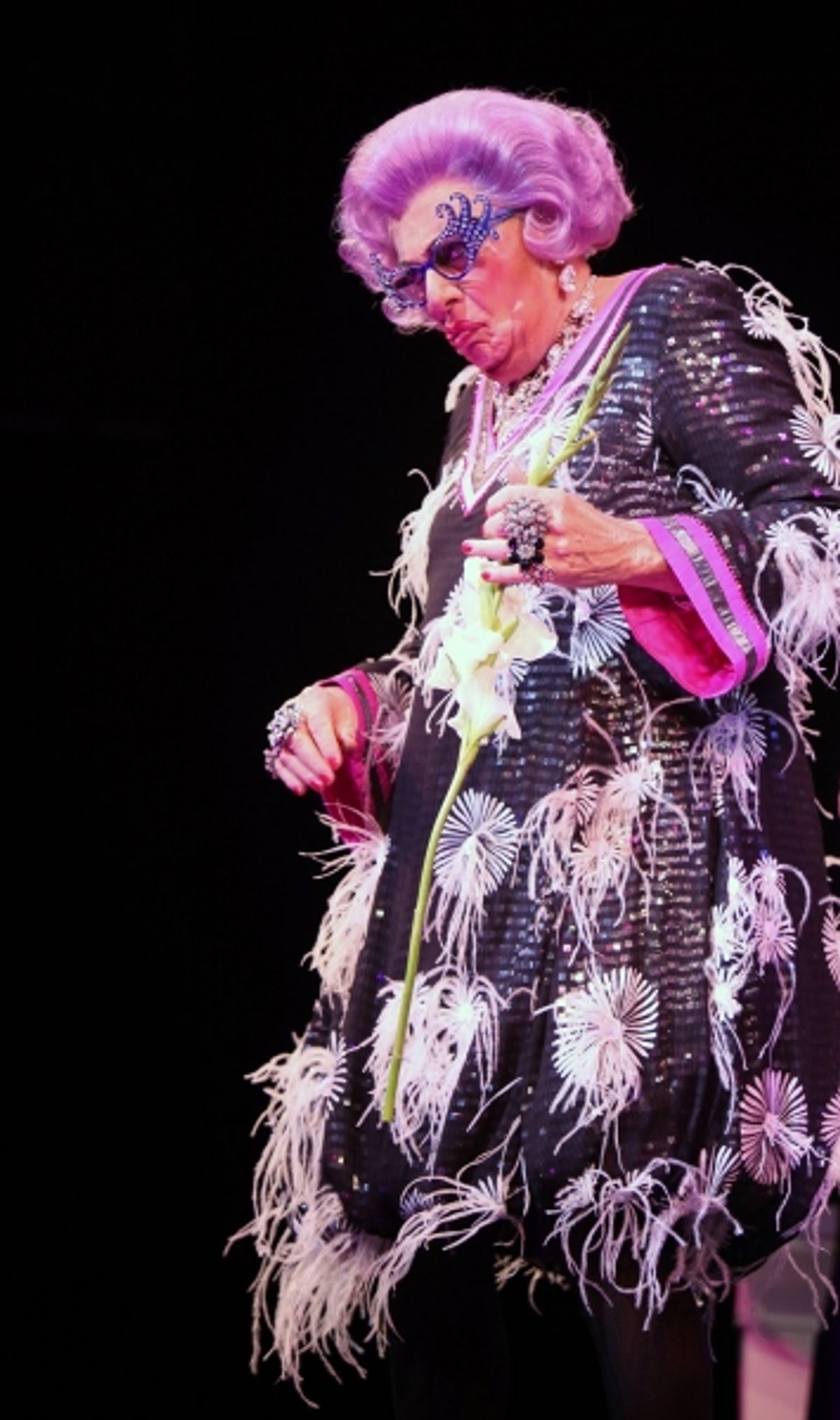 Dame Edna  at 