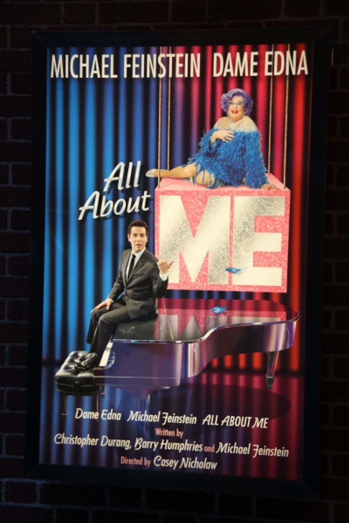 Michael Feinstein and Dame Edna at 