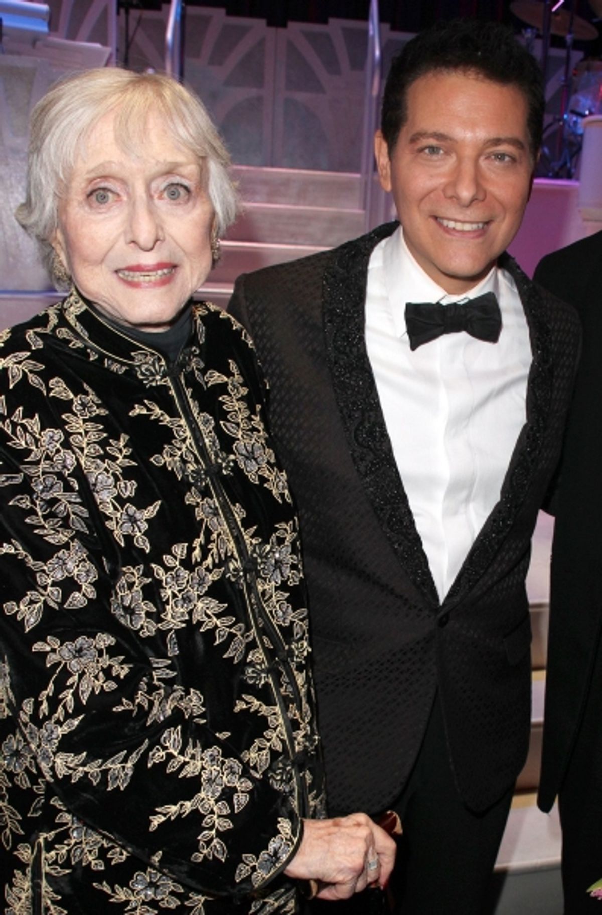 Michael Feinstein and Celeste Holm at 