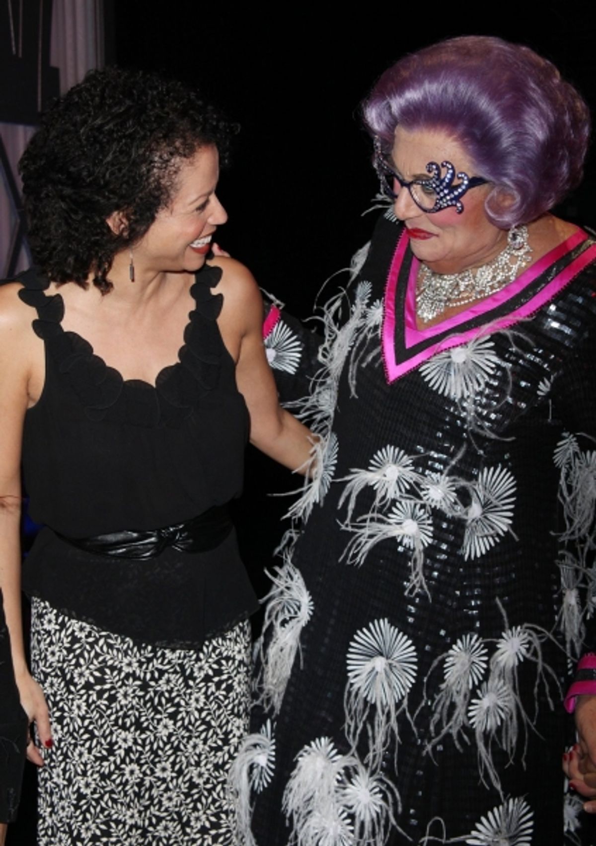 Dame Edna & Gloria Reuben at 