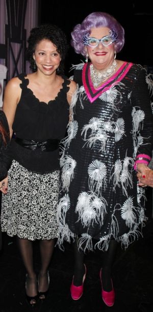 Dame Edna & Gloria Reuben Photo