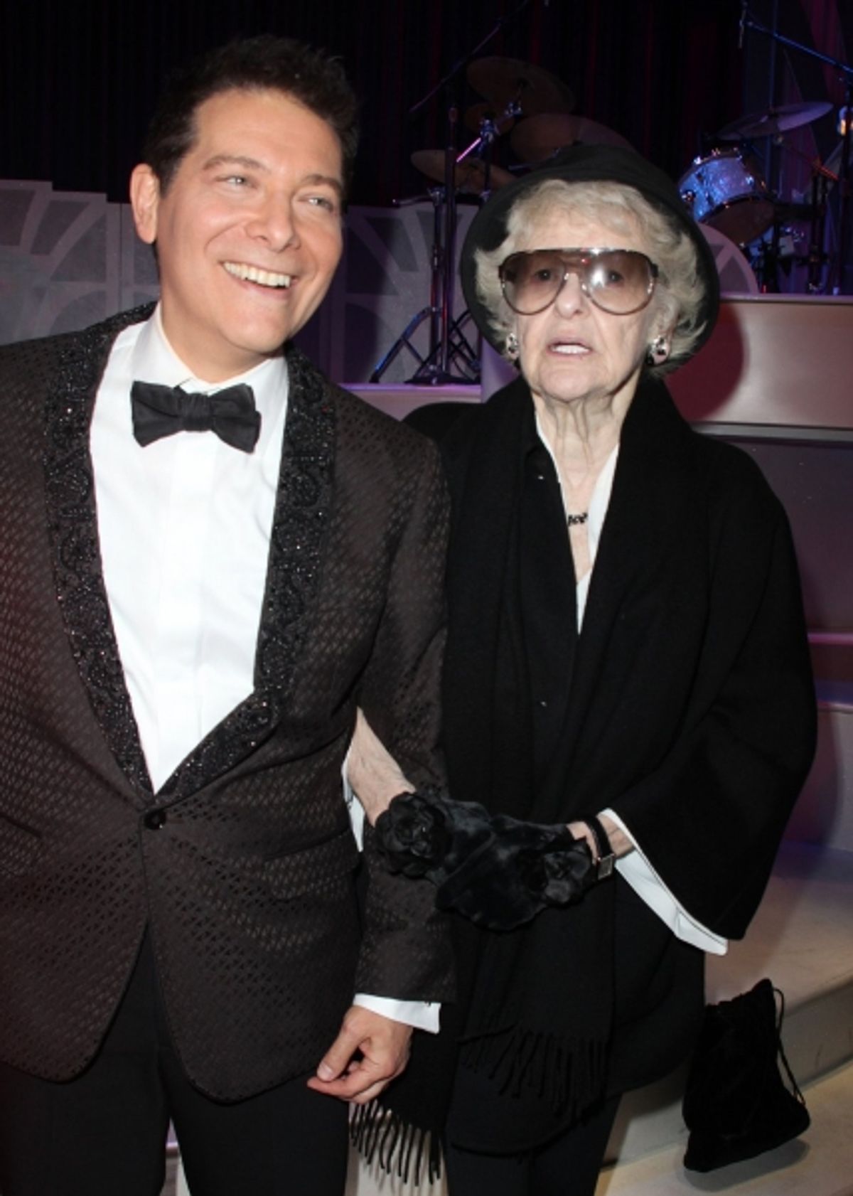 Michael Feinstein and Elaine Stritch at 