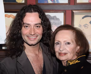 Constantine Maroulis and his proud mother! Photo
