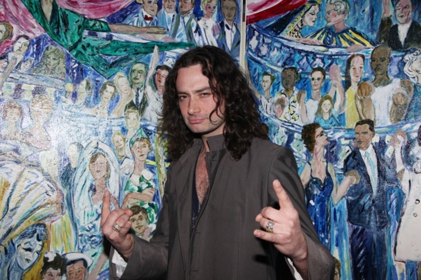 Photo Coverage: Constantine Maroulis Gets Sardi's Caricature  Image