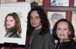 Constantine Maroulis and his proud mother! @ BroadwayWorld Constantine Maroulis and his proud mother! Photo