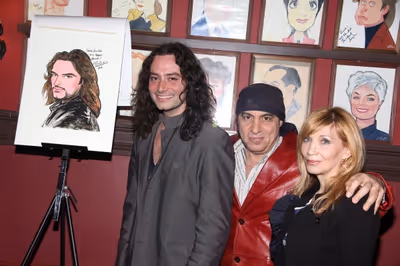 Constantine Maroulis, Steven Van Zandt and Maureen Van Zandt Photo