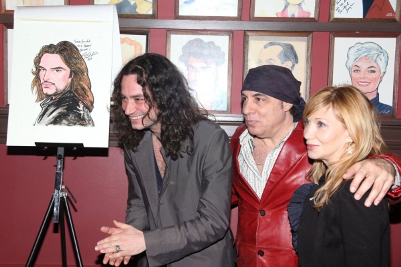 Photo Coverage: Constantine Maroulis Gets Sardi's Caricature  Image