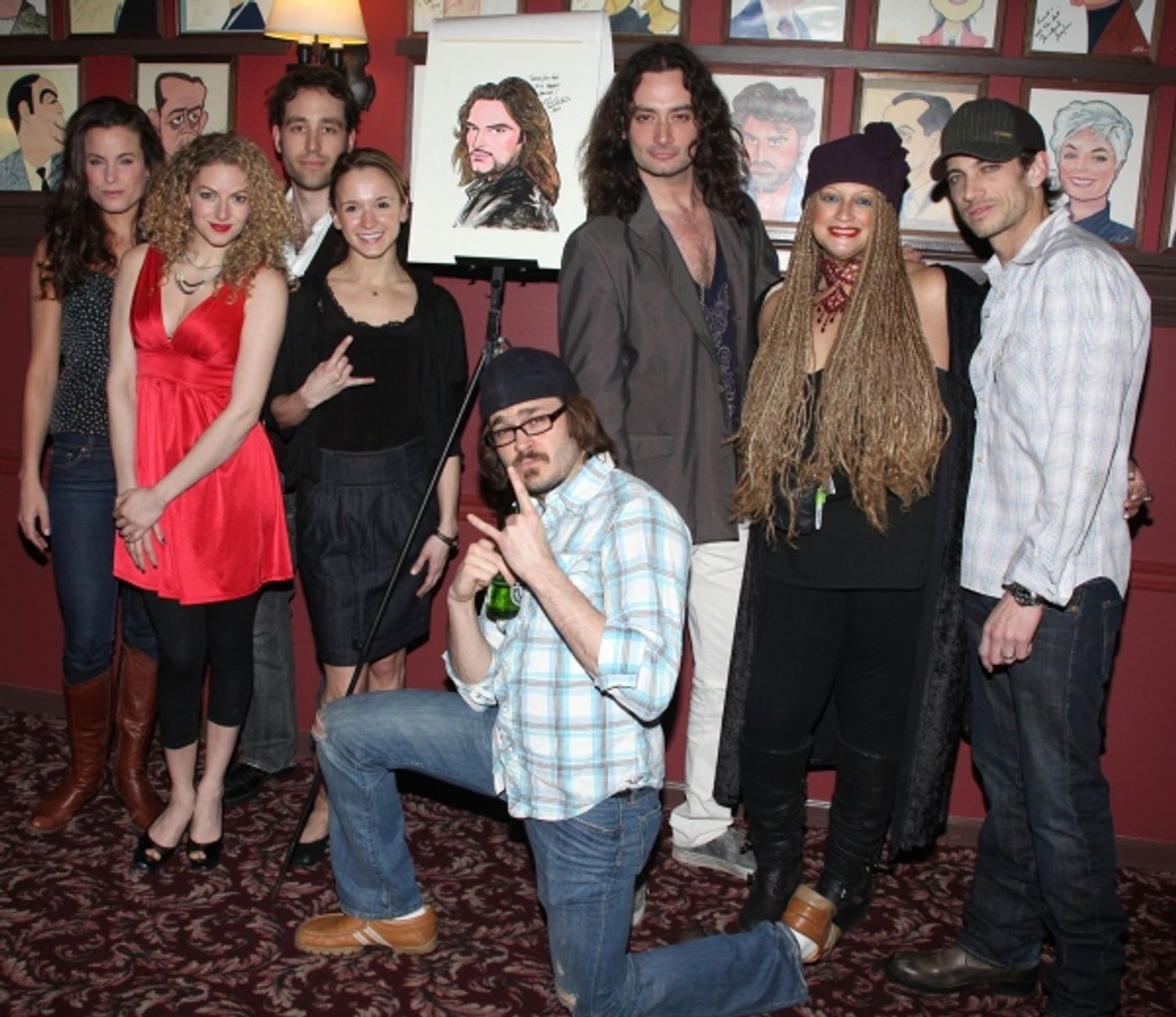 Photo Coverage: Constantine Maroulis Gets Sardi's Caricature  Image