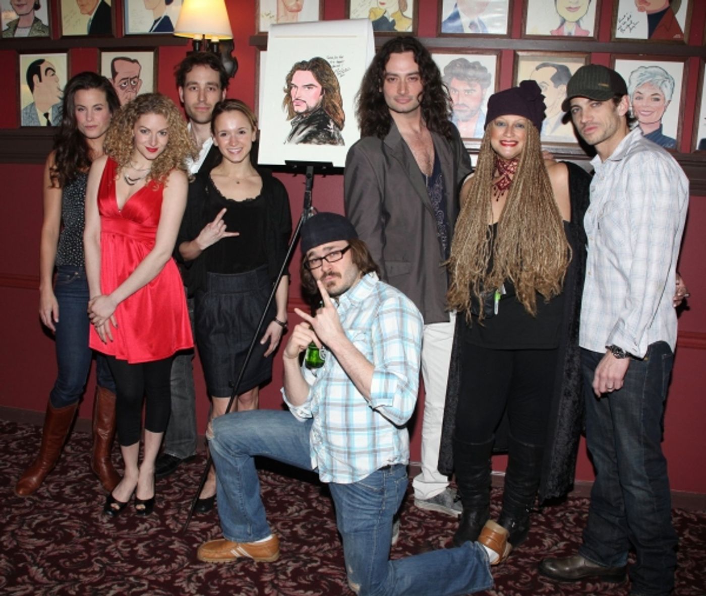 Photo Coverage: Constantine Maroulis Gets Sardi's Caricature  Image