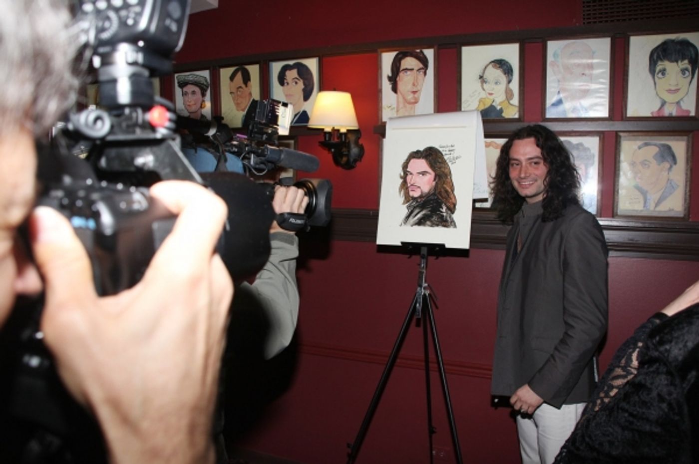 Photo Coverage: Constantine Maroulis Gets Sardi's Caricature  Image
