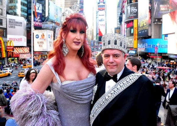 Empress XXIII Anne Tique and Emperor XVIII Tony Monteleone Photo