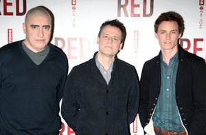 Alfred Molina, Michael Grandage & Eddie Redmayne Photo