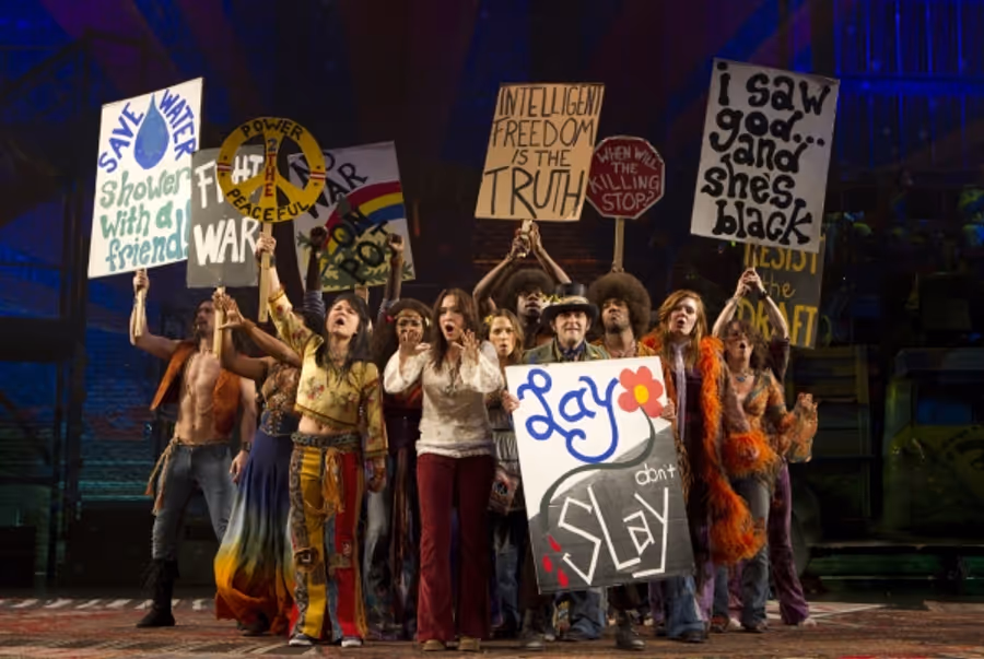 Photo Flash: The New Cast of HAIR on Broadway! Image