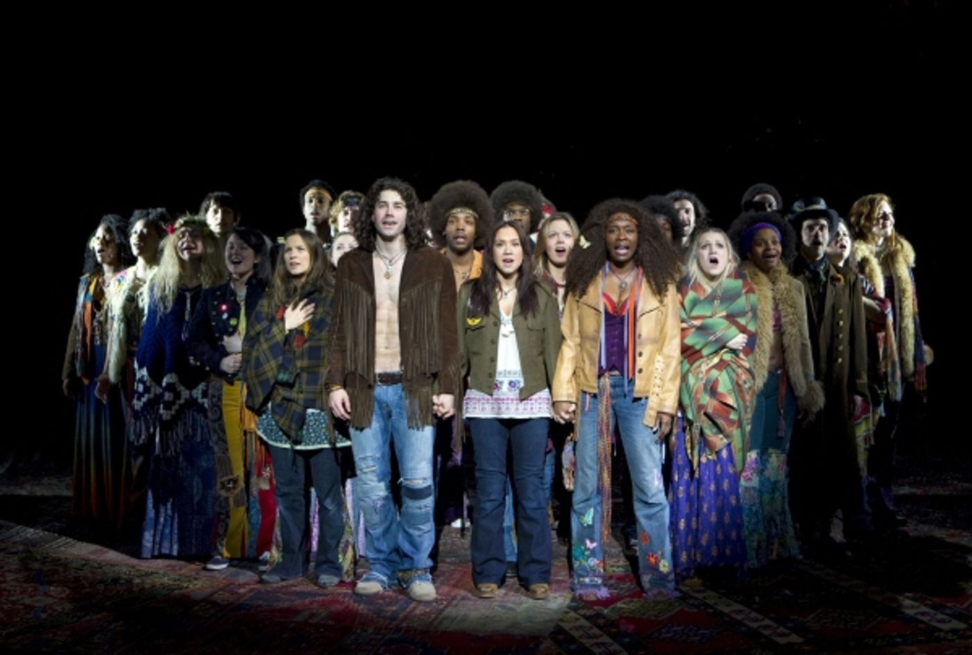 Photo Flash: The New Cast of HAIR on Broadway!  Image