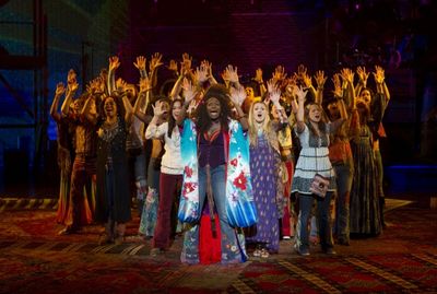 Jeannette Bayardelle as Dionne (center) and the cast Photo