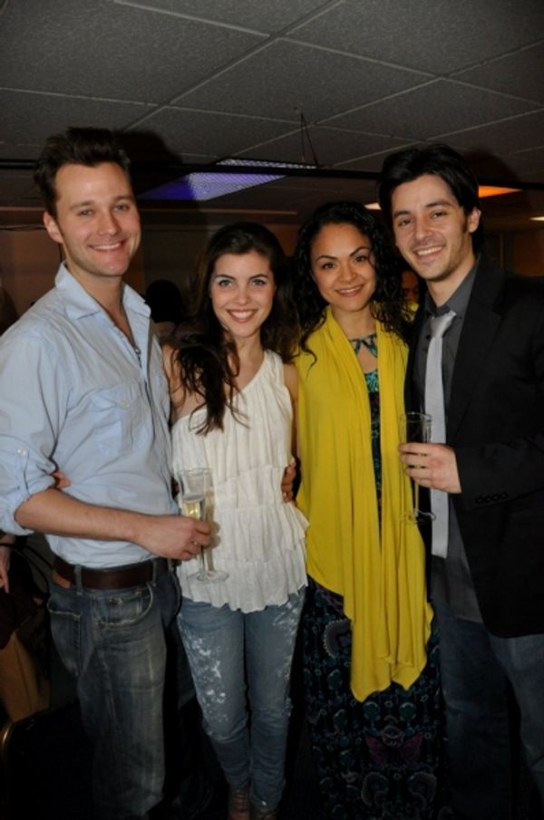Matthew Hydzik, Josefina Scaglione, Karen Olivo, George Akram Photo