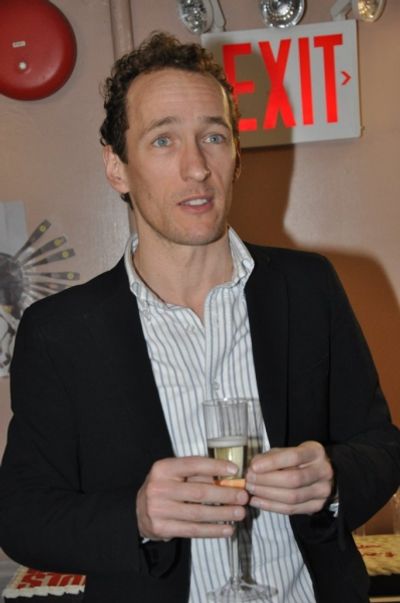 Jeffrey Seller makes a toast Photo