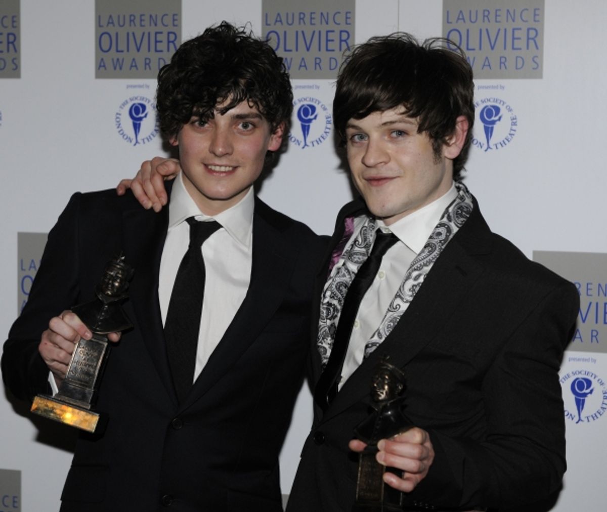 Aneurin Barnard and Iwan Rheon at 