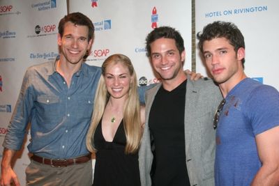 Adam Mayfield, Melanie Butler, Brandon Narash and David Gregory Photo
